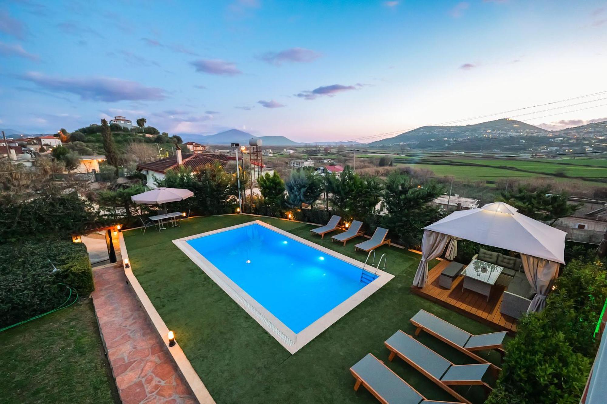Villa Vrion Sarandë 外观 照片