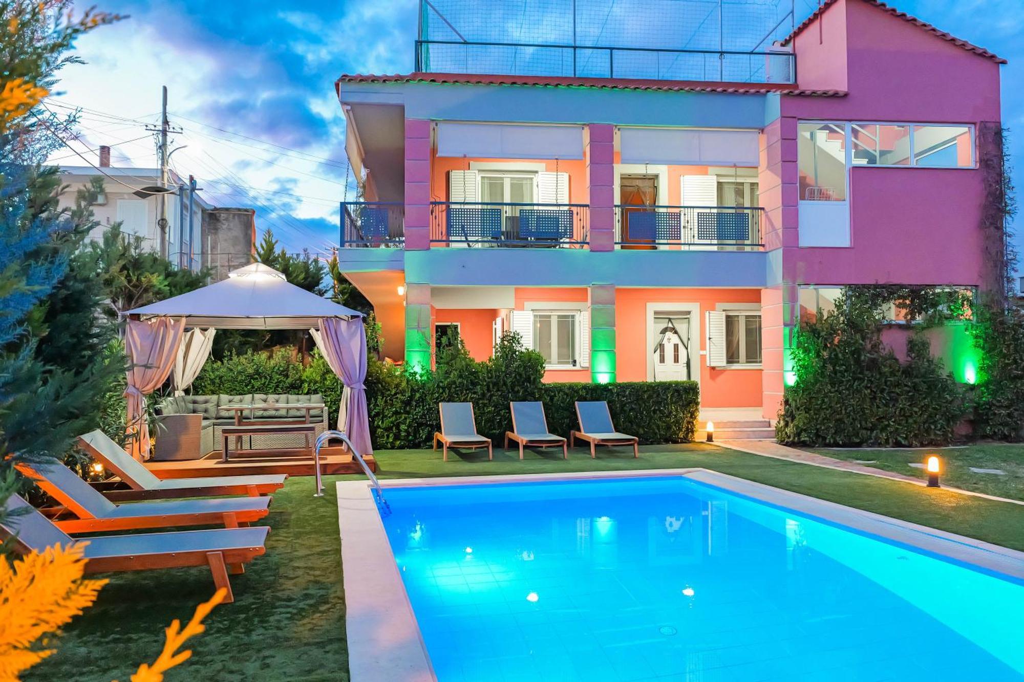 Villa Vrion Sarandë 外观 照片